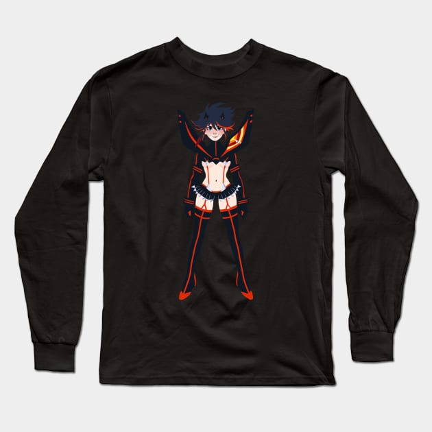 Ryuko Matoi Long Sleeve T-Shirt by Janikainen